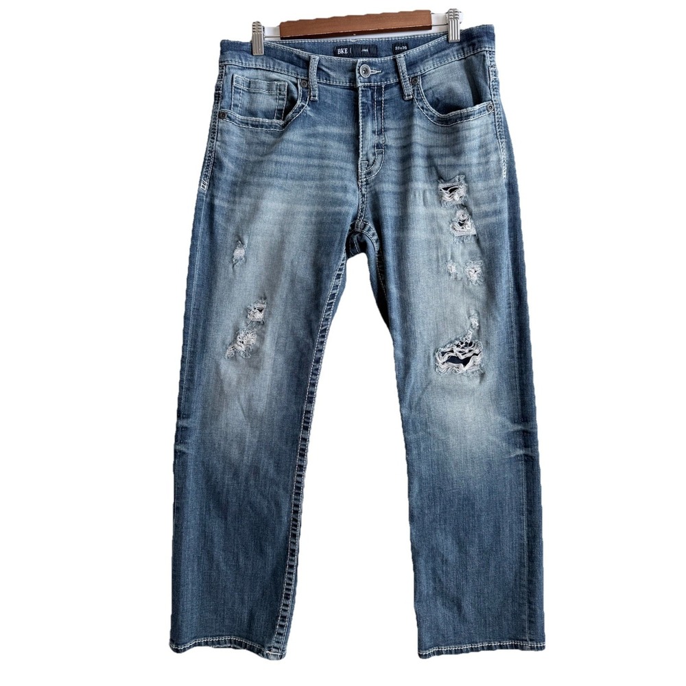 BKE‎ Jake Jeans Mens 33x30 (Fits 32x29) Distressed